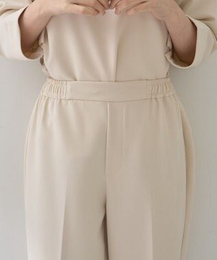 YECCA VECCA 【2点SET】バックフリルデザインセットアップ Ivory