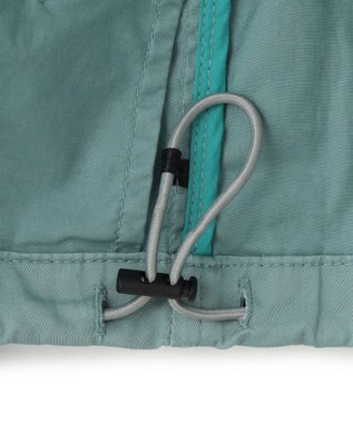 J.PRESS YORK STREET 【UNISEX】サテンストレッチ MA-1 ブルゾン ライトグリーン系