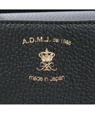 A.D.M.J. 【牛革】ミニトートバッグ　（Dカン付き） シッコク