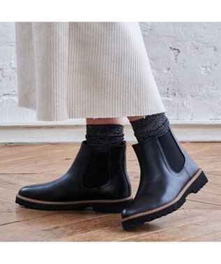 ing <ing>【WEB限定】【レイン対応】サイドゴアレインブーツ ブラック