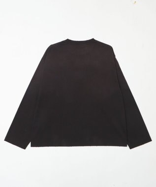 WEGO ルーズスプレーT（長袖） ブラック