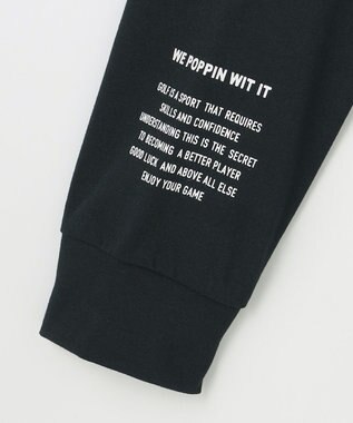 PW CIRCULUS 【MEN】ベーシックロングスリーブモックネック ゴルフ ブラック系