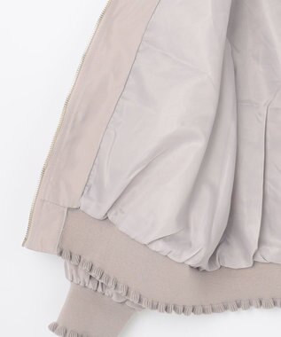 ANY KIDS ガーリー MA-1 ベージュ