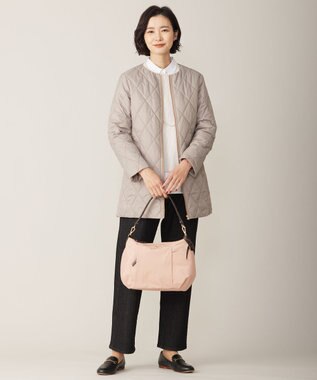 J.PRESS LADIES L VINAジェットオックス フーデッド コート ベージュ系