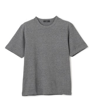 JOSEPH HOMME 新素材【清涼感/ストレッチ】リンクスメランジジャージー　クルーネックカットソー ライトグレー系