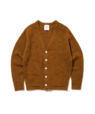 J.PRESS MEN 【J.PRESS ORIGINALS】Shaggy Dog Sweater Cardigan / Japan Made イエロー系