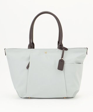 J.PRESS LADIES 【WEB限定カラーあり・A4サイズ収納可・撥水】 ナイロン トート バッグ ライトグリーン系