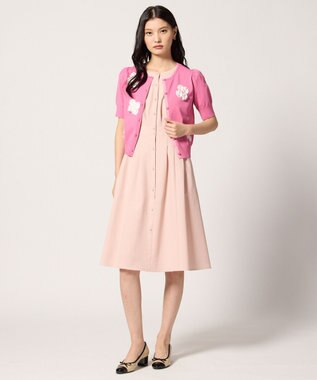 TOCCA 【洗える・UVカット・吸水速乾・消臭】FLAPPING OF BUTTERFLY  ドレス ピンク系