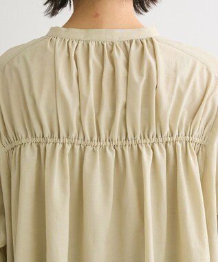 Green Parks シャーリングボリュームチュニック Olive