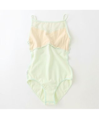 Chacott キャミソールレオタード リーフグリーン