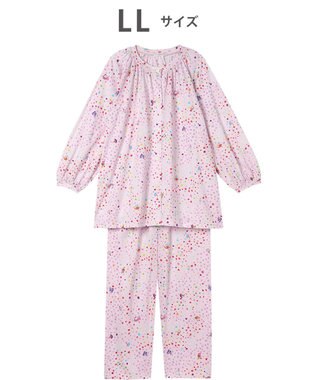 tsumori chisato SLEEP ツモリチサト パジャマ 綿混(本体) 天竺素材 9分袖 長袖 9分丈 レディース UDX594 /ワコール