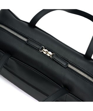 PELLE BORSA レザーミディアムボストン Epure エピュール 5838 ブラック