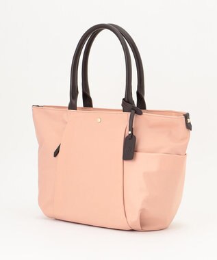 J.PRESS LADIES 【WEB限定カラーあり・A4サイズ収納可・撥水】 ナイロン トート バッグ オレンジ系