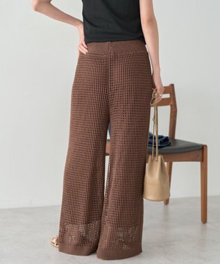 AMERICAN HOLIC メッシュパンツ Brown