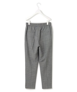 ICB 【UVカット・洗える】ウール2WAYストレッチ ドロストパンツ 無地柄系