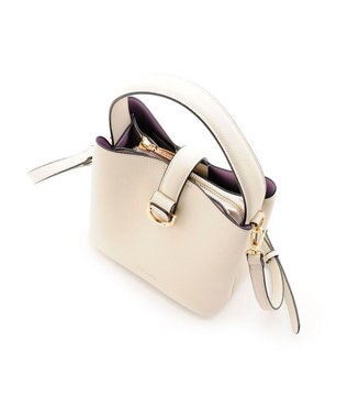 MioFIRANO ベルトフラップショルダーバッグ 2WAY　FIRANO フィラノ WHITE