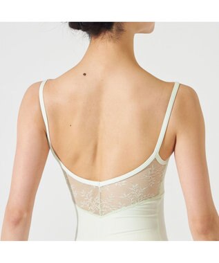 Chacott キャミソールレオタード リーフグリーン