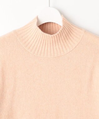 Feroux 【洗える・古畑星夏さん着用】ハイネックニット プルオーバー ピンク系