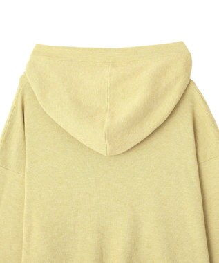 CRAFT STANDARD BOUTIQUE Vネックフードカシュクールニットプルオーバー Light Yellow
