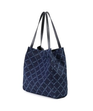 IBIZA バケーロ　ロゴデニム　セミショルダーバッグ 紺