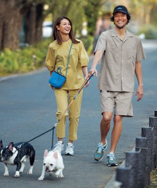 UNFILO 【ストレッチ/軽量/シワになりにくい/撥水】MOVE TEX ブラウス イエロー