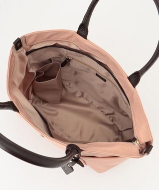 J.PRESS LADIES 【WEB限定カラーあり・A4サイズ収納可・撥水】 ナイロン トート バッグ オレンジ系