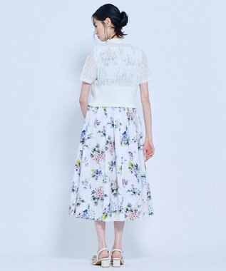 TOCCA 【星風まどかさん着用】SPIDER LACE KNIT レースニットカーディガン アイボリー系