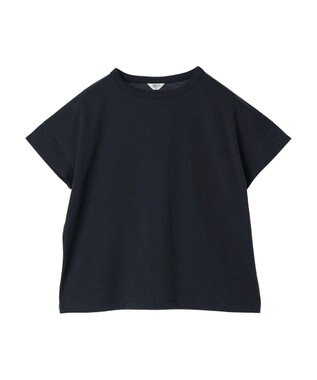 AMERICAN HOLIC 接触冷感ショートスリーブカットプルオーバー Navy