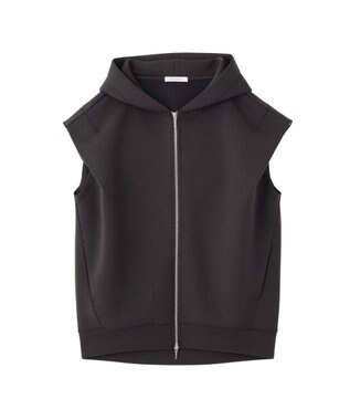 AMERICAN HOLIC ポンチZIPフーディーベスト Ivory