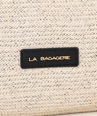 LA BAGAGERIE シャーリング2WAYサマーバッグ アイボリー
