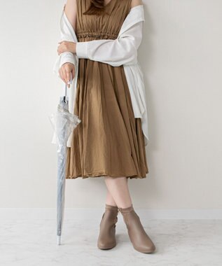 Bridget Birkin 【Bridget Birkin】サイドジップレインブーツ オーク