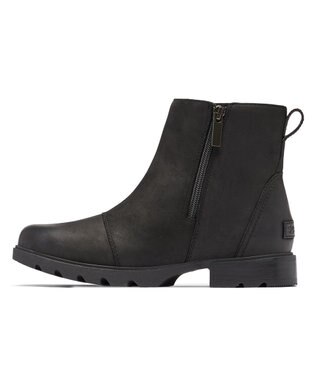 SOREL エミリー３ジップ　ウォータープルーフ Black, Black