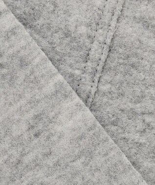 23区 L コンプレストパイル コーディガン ライトグレー系