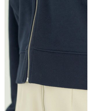 earth music&ecology 裏毛ＺＩＰパーカー Navy