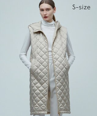 BEIGE， 【S-size】RENARD / フーデッドジレ Beige