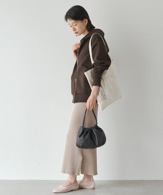 russet ［インフルエンサースタッフ企画］ロゴトートバッグ(Z-221) Kinari