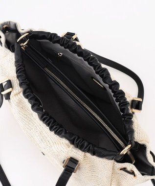 LA BAGAGERIE シャーリング2WAYサマーバッグ アイボリー