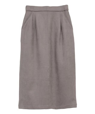 AMERICAN HOLIC フェイクレザーダンボールスカート Beige