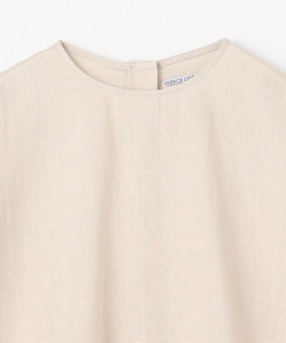 ANY 【洗濯機可能】ライトリネンクロス　チュニック サンドベージュ