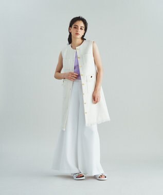 GRACE CONTINENTAL ツイードミニワンピース キナリ