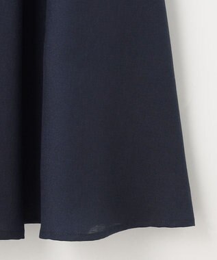 ANY SIS 【速乾・接触冷感】スムージーポリエステル フレアスカート ネイビー