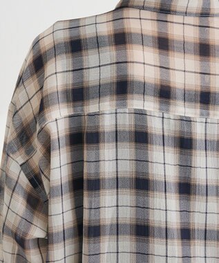 Green Parks カシュクールシアーシャツ Ivory