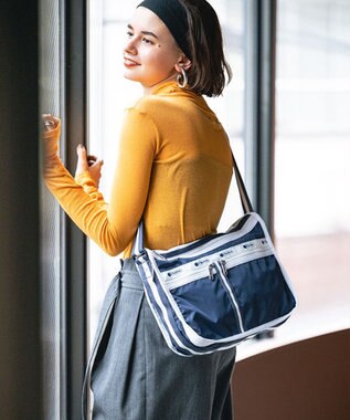 LeSportsac DELUXE EVERYDAY BAG/スペクテイターディープブルー スペクテイターディープブルー