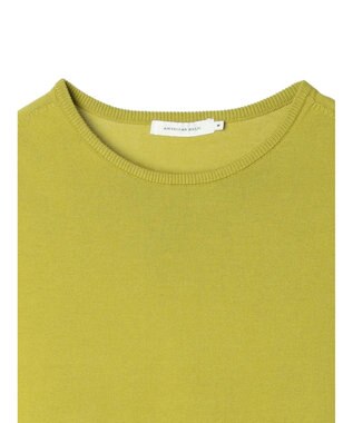 AMERICAN HOLIC ノースリーブニットプルオーバー Lime Green