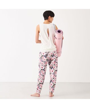 Chacott Chacott BALANCE ラナンキュラスプリントパンツ ピンクプリント