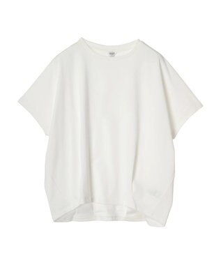 AMERICAN HOLIC 接触冷感裾タックカットプルオーバー Off White