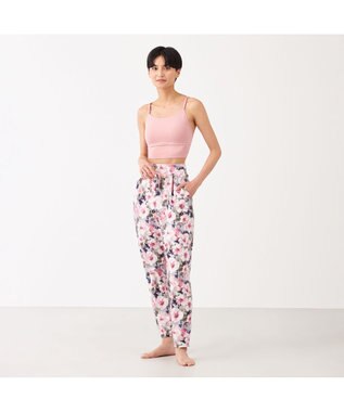 Chacott Chacott BALANCE ラナンキュラスプリントパンツ ピンクプリント