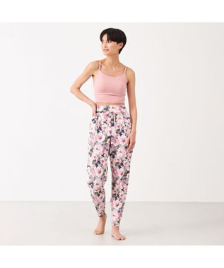 Chacott Chacott BALANCE ラナンキュラスプリントパンツ ピンクプリント