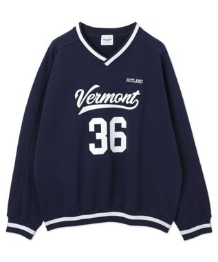 WEGO 【ユニセックス着用ITEM】ナンバリングプルオーバー ネイビー