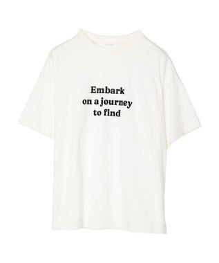 Green Parks ブロックロゴオーバーサイズＴシャツ Off White